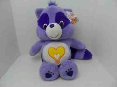 NEW Care Bears & Cousins Bright Heart Racoon Plush 2016 American Greeting 20