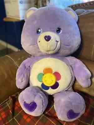 Care Bear Play Along Harmony Purple Flower Plush 30