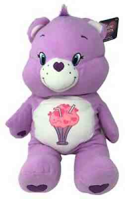 Care Bears 24" Plush Stuffed Animal, Share Bear (Lavender)