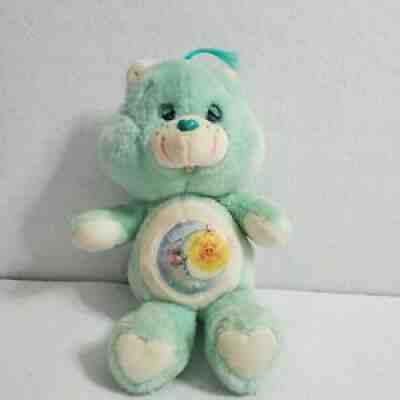 Vintage Kenner Care Bear Bedtime Bear Plush 1983 12 Inch
