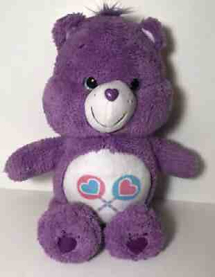 ð??¥Vintage 2002 CARE BEARS Share Bear Plush Stuffed Animal 13