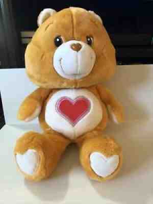 Retired RARE Jumbo Tenderheart Care Bear Plush Stuffed 2002 26/28