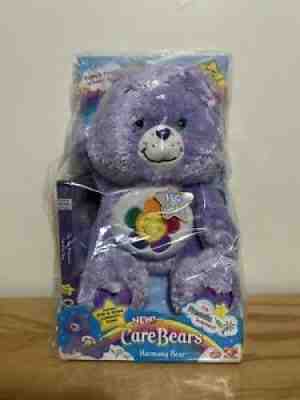 Care Bear Fluffy Floppy Scented Harmony Bear With DVD 2006