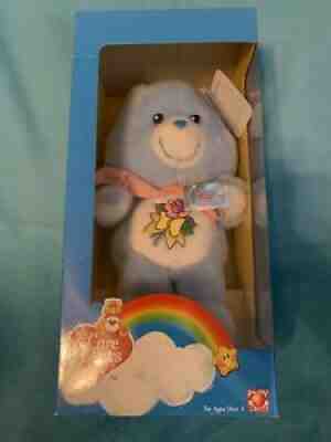 GRAMS Care Bear 2004 13 inch Care Bear in exclusive box. FIRST 100 Pieces