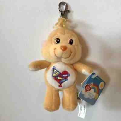Care Bear Cousins Playful Heart Monkey 5â? Keychain Plush 20th Anniversary RARE