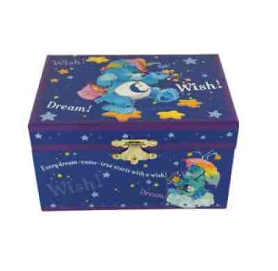 Vintage Care Bears Music Box Every Dream Come True Starts With A Wish