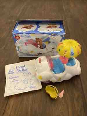 Vintage Care Bear Bears Poseable Series Cloud Car With Box And Brochure