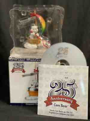 American greetings Care Bear 25th anniversary Christmas ornament With Dvd