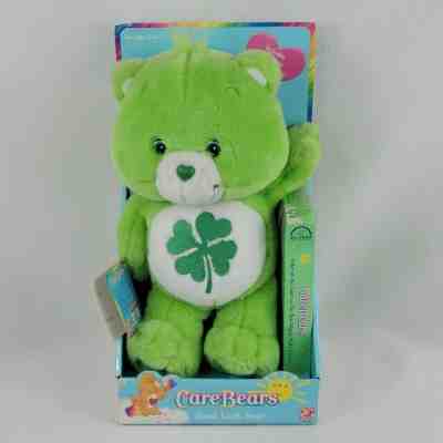 2003 New In Box Care Bears Good Luck Bear Plush 12
