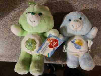 ð??¥Vintage Care Bears LOT Baby Tugs AND LUCKY W/TAGS Stuffed Plush Animalð??¥