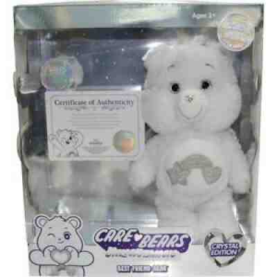 Brand New Limited Edition Care Bears Crystal Plush Best Friend Bear