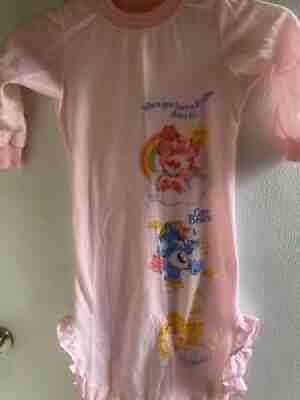 Care Bear Nightgown Girls Vintage
