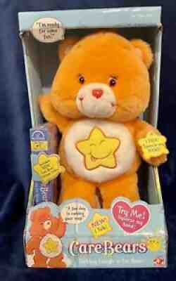 vintage talking Care Bear with VHS