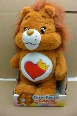 NIB Care Bears Cousin Brave Heart Lion Plush 2016