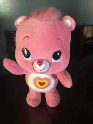 Care Bears Wonderheart Sing And Dance Toy Pink Teddy Plush 2012 FREE SHIPPING