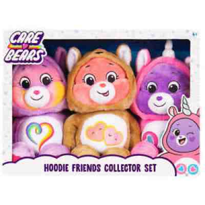 Care Bear 12.5" Snuggle Friends 3-pack Set, Togetherness, Love-a-lot and Share