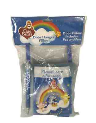 Care Bears Door Hanger Pillow With Pad And Pen 2003