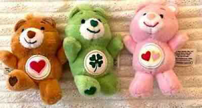 World's Smallest Toys Care Bear Lot Blind Capsule Box Super Impulse Plush 3"
