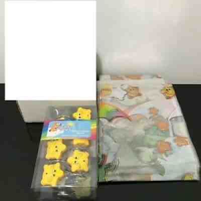 Private listing for tayrob-42 Care Bears shower curtain + rings