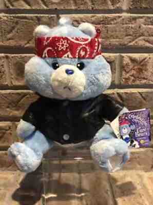 Care Bears Biker Grumpy Bear 2004 CELEBRATION COLLECTION Plush Toy New With Tags