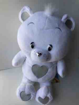 Care Bears White & Silver Tenderheart Bear Plush doll 15â?