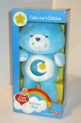 02 Care Bears 20th Anniversary Bedtime Bear Collectors Edition Plush Stuffed Box