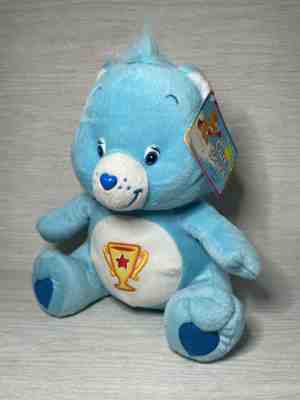 Care Bears Champ With Star Buddy Blue Care Bear Champion Trophy 2003