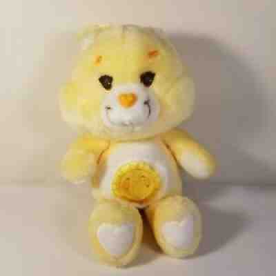 Vintage 1980s Care Bears Kenner Funshine Bear 13â? Plush Yellow Sunshine 1983