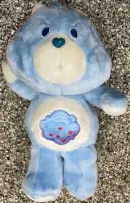Original 1983 GRUMPY Kenner Care Bear 13â? Plush Rain Clouds Vintage