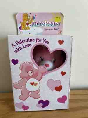 RARE Care Bears Valentine ??s Day Edition Love-A-Lot Bear 2004