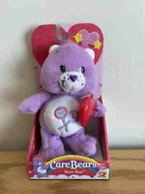 Care Bear Share Bear Valentines Day NIB 2005