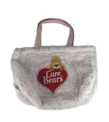 Care Bears Tenderheart Bear Plush Soft Pink Purse/Handbag