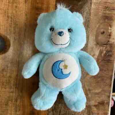 Care Bear Bedtime Bear Blue Glow-a-lot Glow In Dark 2006 Stuffed Plush Toy 13