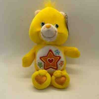 Care Bears Collectors Edition Superstar Bear 2005 Soft Plush Toy 7 Inch With Tag
