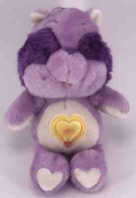1984 Care Bears Cousin Plush Bright Heart RACCOON Stuffed Original 13