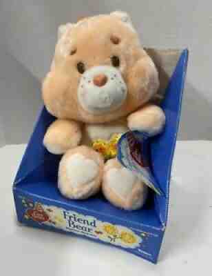 Vintage 1982 Kenner Care Bear Friend Bear New Rare Stuffed Plush New in Box