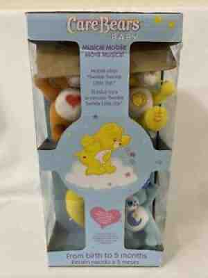 BabyBoom Vintage 2002 CARE BEARS BABY MUSICAL MOBILE NEW SEALED BOX SUPER CUTE!