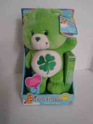 Care Bears Good Luck Bear Green Plush 12