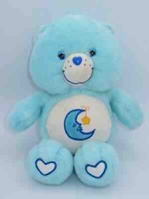 Care Bears Bedtime Bear Glow A Lot Bear Glow In The Dark ~W 2003 13â? Blue Moon
