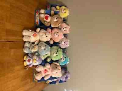 care bears vintage lot of 9