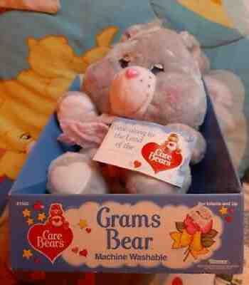 Care Bears Grams Bear New in Box With Tag Vintage 1984 #61550 FAST SHIP