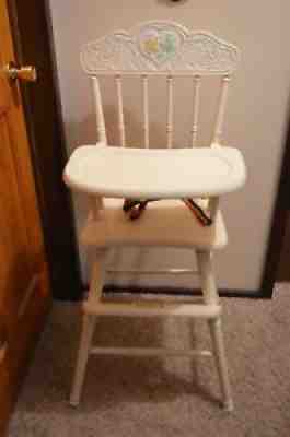 High Chair VTG. 1982 Care Bears Etched Hearts Stars Suns Moons Shape - MUST SEE