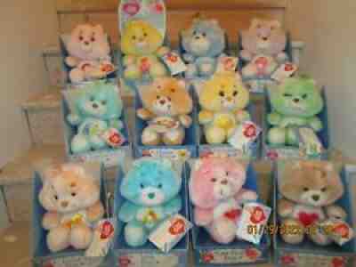 Vintage Care Bear Originals - Lot of 12 - All NRFB with tags - collection