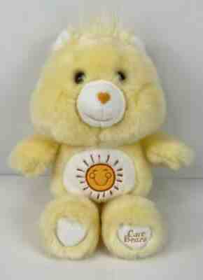 Gund Care Bear Yellow Sunshine Funshine Plush Super Soft Rare