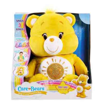 Funshine YELLOW Bear Animated Plush Care Bears - 14