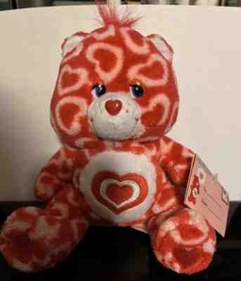Care Bears All My Heart Bear rare 2006 Target Valentines Day exclusive with tags