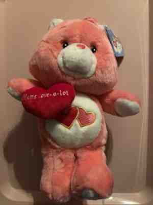 Vintage 2003 20th Anniversary Care Bear Moms Love-A-Lot 8â? Valentine's Day Heart