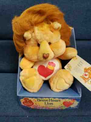 New Vintage Stock~Kenner 1985 Care Bear Cousins BRAVE HEART LION~Fast Shipping