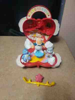 CARE BEARS CARE-A-LOT PLAYSET WITH CLOUD KEEPER AND BABY AND GRAM BEAR