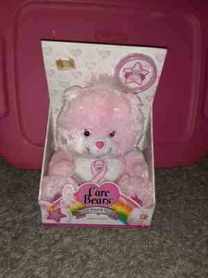 VHTF Care Bears Pink Power Bear in box